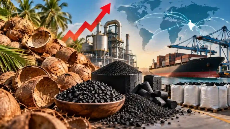 How Does Coconut Shell Price Surge Threaten India’s Activated Carbon Exports?