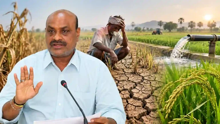 Protect Drought-Hit Crops, Says Agriculture Minister K Atchannaidu