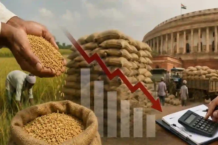 Why Centre Sets Lower Paddy Procurement Target Of 708.64 LT For KMS 2026-27?