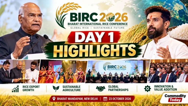 BIRC 2026 Day 1 Highlights: Ram Nath Kovind, Chirag Paswan Spotlight India’s Rice Export Growth and Global Trade