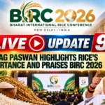 BIRC 2026 LIVE UPDATE 9 Chirag Paswan Highlights Rice’s Importance and Praises BIRC 2026