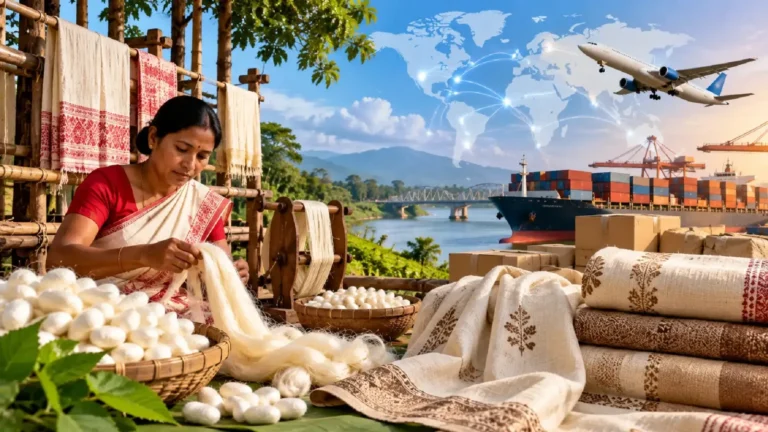 Eri Silk Exports: Assam’s Ahimsa Silk Looks for Global Markets