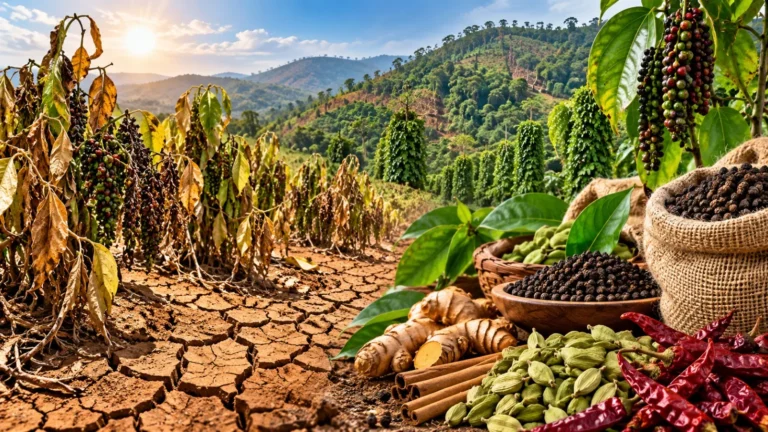 Spice Crops Hit by Drought in Karnataka’s Spice Belt. Here’s How?