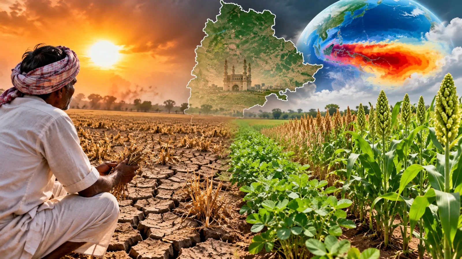 Telangana Urges Drought-Resistant Crops as El Nino Raises Rabi Concerns
