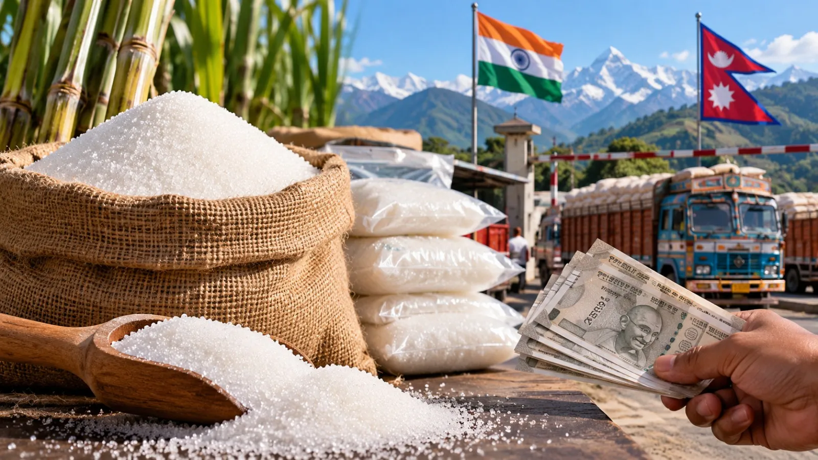 Sugar Prices Hit ₹100/kg in Nepal Border District. Here’s Why?